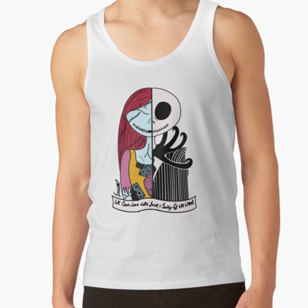 Jack and Sally - Blink 182 I Miss You   Tank Top RB1807 product Offical blink 182 Merch