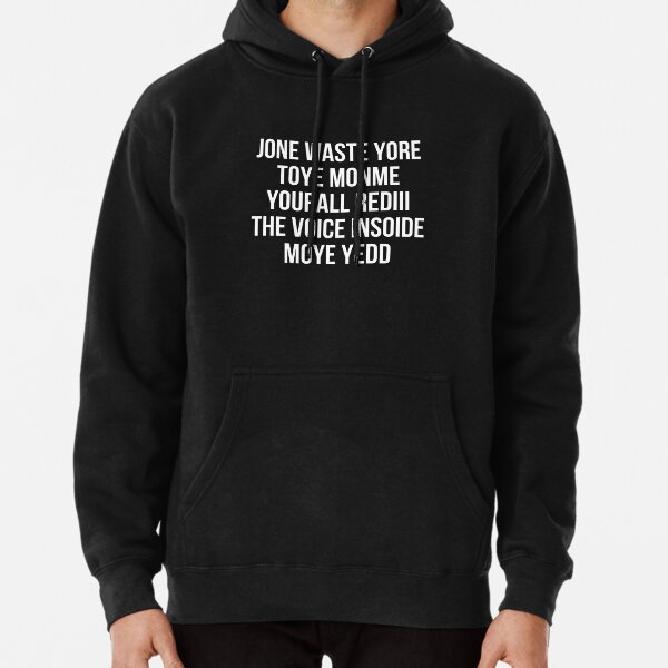 Blink 182 I Miss You Lyrics Funny Tshirt Pullover Hoodie RB1807 product Offical blink 182 Merch