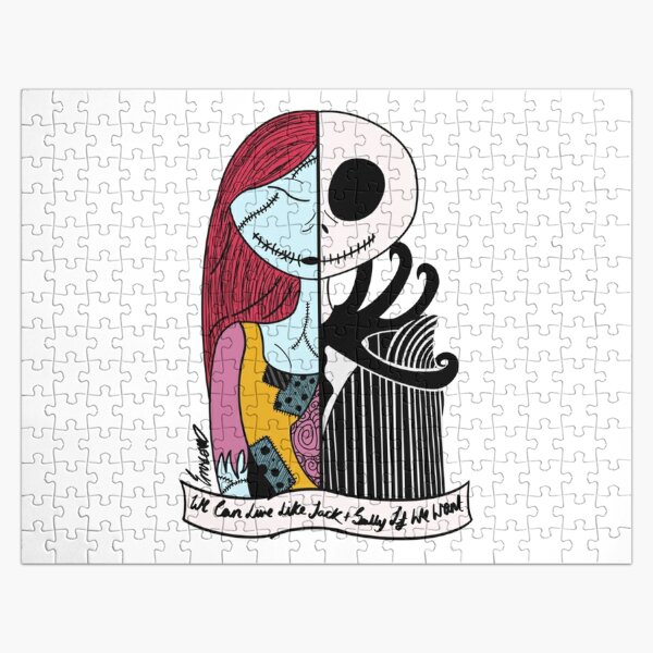 Jack and Sally - Blink 182 I Miss You   Jigsaw Puzzle RB1807 product Offical blink 182 Merch