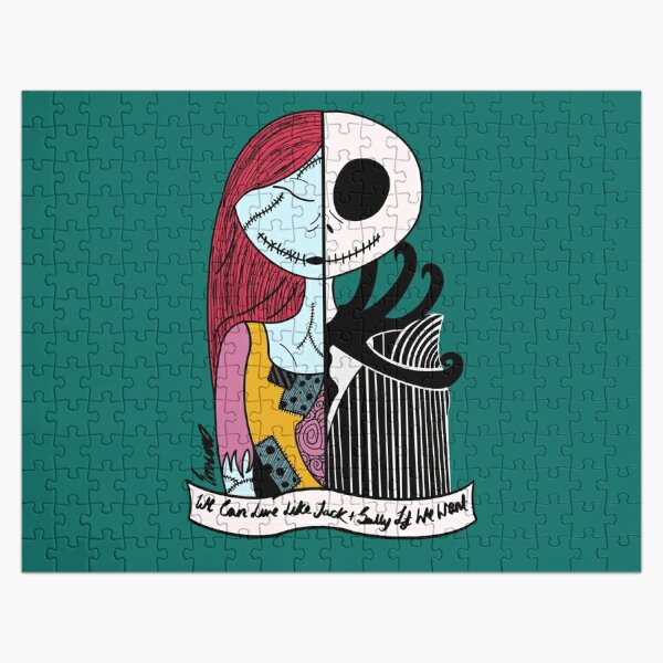 Jack and Sally - Blink 182 I Miss You  Jigsaw Puzzle RB1807 product Offical blink 182 Merch